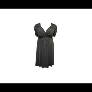 Kiyonna, Size 3, Polka Dot, Plus Size Maggie Dress